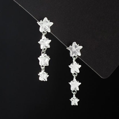 Star Rhinestone Dangle Earring SpreePicky