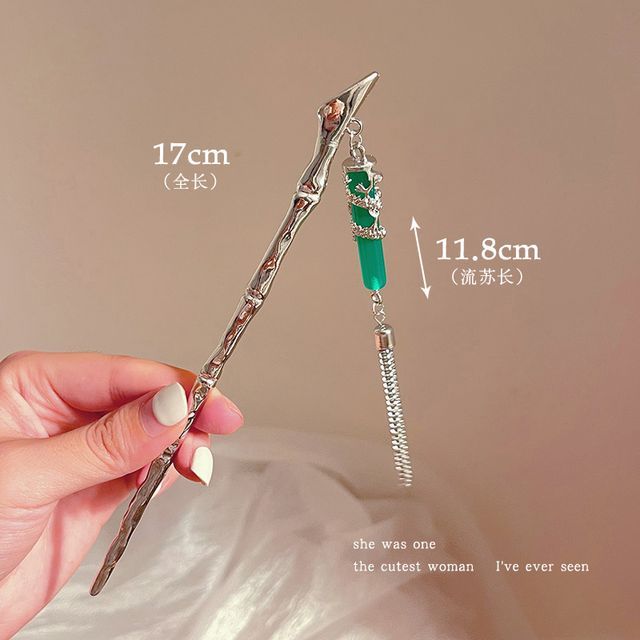 Floral Acrylic Alloy Hair Stick SpreePicky