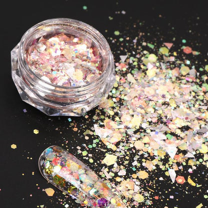 Sequin Nail Art Powder SpreePicky