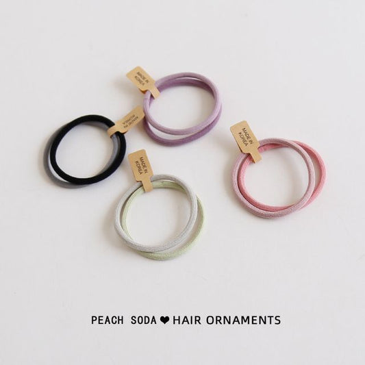 Set of 2: Plain Hair Tie mySite