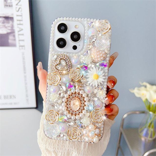 Floral Phone Case - iPhone 14 Pro Max / 14 Pro / 14 Max / 14 / 13 Pro Max / 13 Pro / 13 / 13 mini / 12 Pro Max / 12 Pro / 12 / 12 mini / 11 Pro Max / 11 Pro / 11 / SE / XS Max / XS / XR / X / 8 / 8 Plus / 7 / 7 Plus SpreePicky