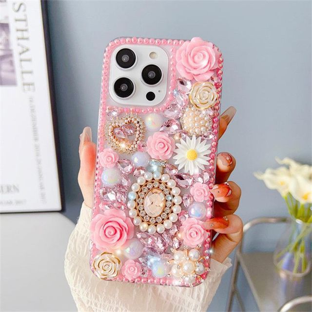 Floral Phone Case - iPhone 14 Pro Max / 14 Pro / 14 Max / 14 / 13 Pro Max / 13 Pro / 13 / 13 mini / 12 Pro Max / 12 Pro / 12 / 12 mini / 11 Pro Max / 11 Pro / 11 / SE / XS Max / XS / XR / X / 8 / 8 Plus / 7 / 7 Plus SpreePicky