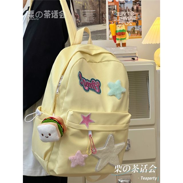 Star Applique Backpack / Charm / Set SpreePicky