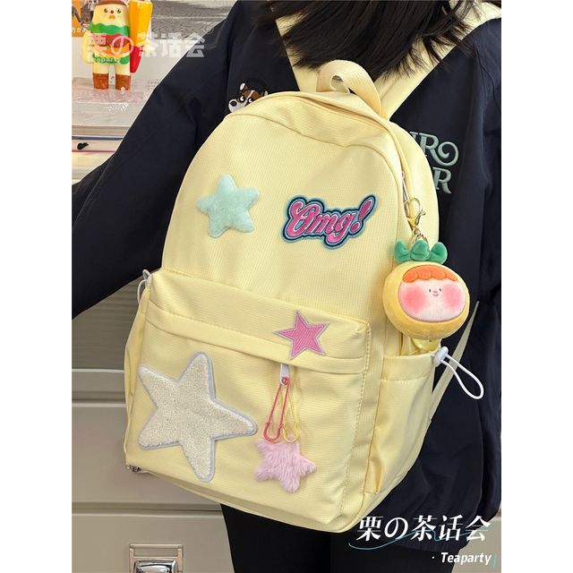 Star Applique Backpack / Charm / Set SpreePicky