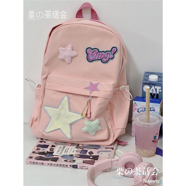 Star Applique Backpack / Charm / Set SpreePicky