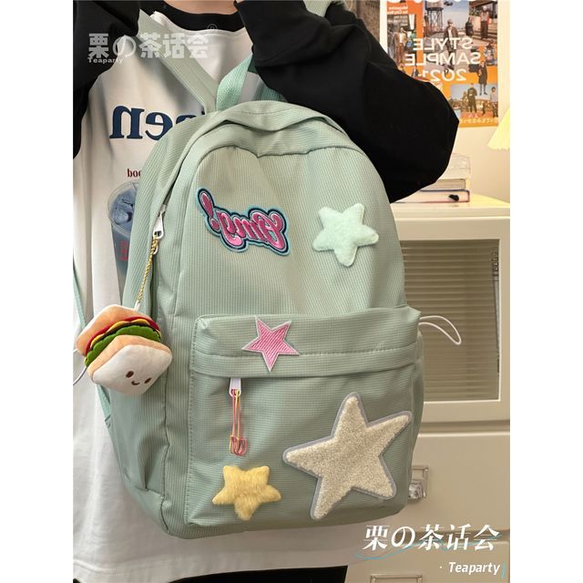 Star Applique Backpack / Charm / Set SpreePicky