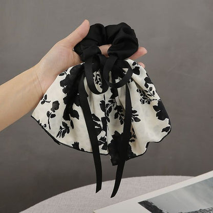 Floral Bow Scrunchie SpreePicky