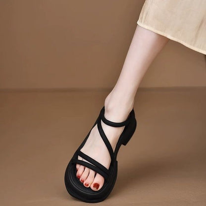 Platform Plain Sandals mySite