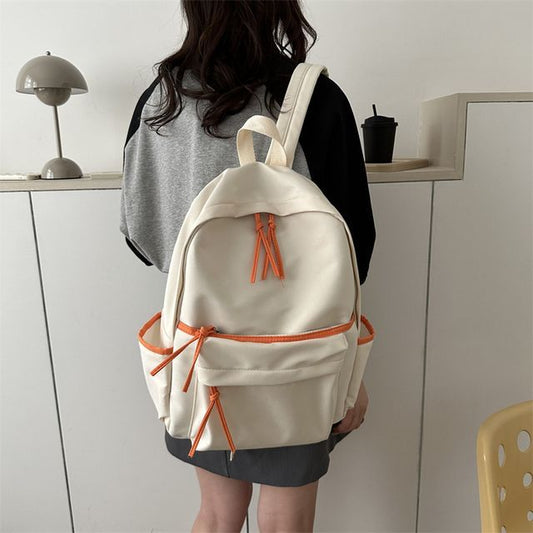 Contrast Trim Backpack SpreePicky