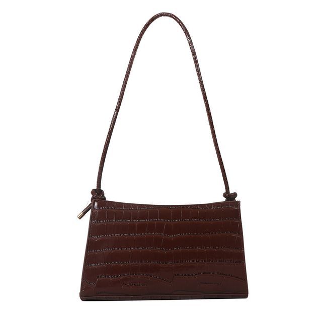 Crocodile Grain Shoulder Bag SpreePicky