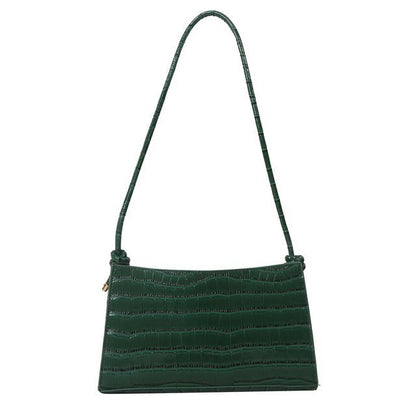 Crocodile Grain Shoulder Bag SpreePicky