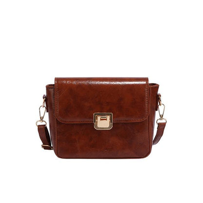 Flap Faux Leather Crossbody Bag SpreePicky