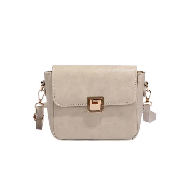 Flap Faux Leather Crossbody Bag SpreePicky