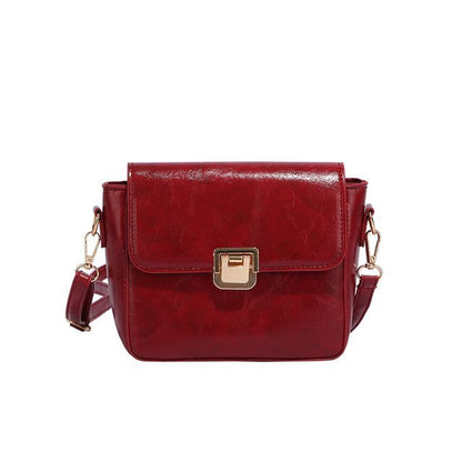 Flap Faux Leather Crossbody Bag SpreePicky