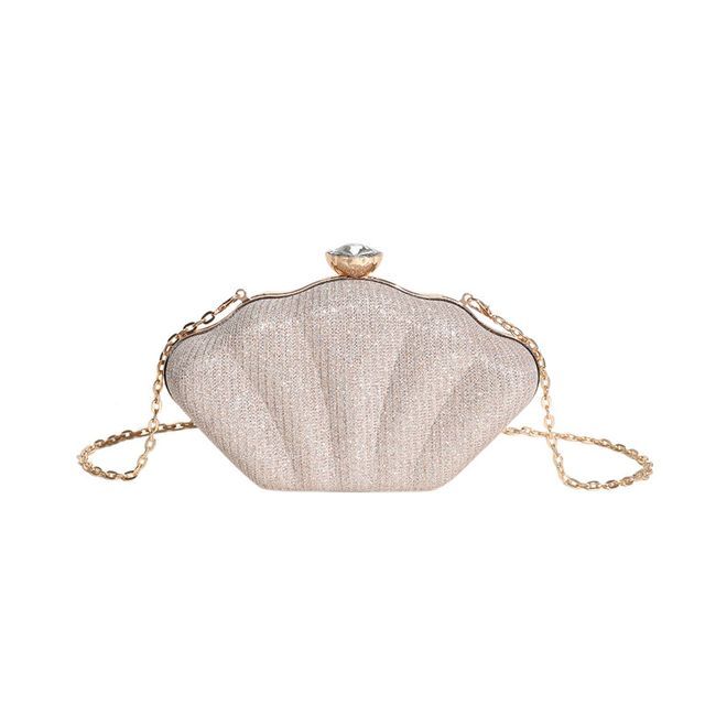 Glitter Shell Evening Bag SpreePicky