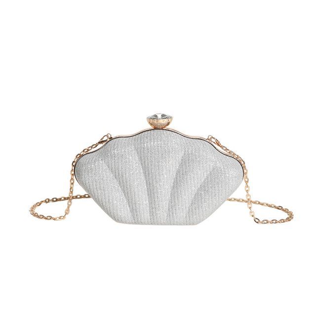 Glitter Shell Evening Bag SpreePicky