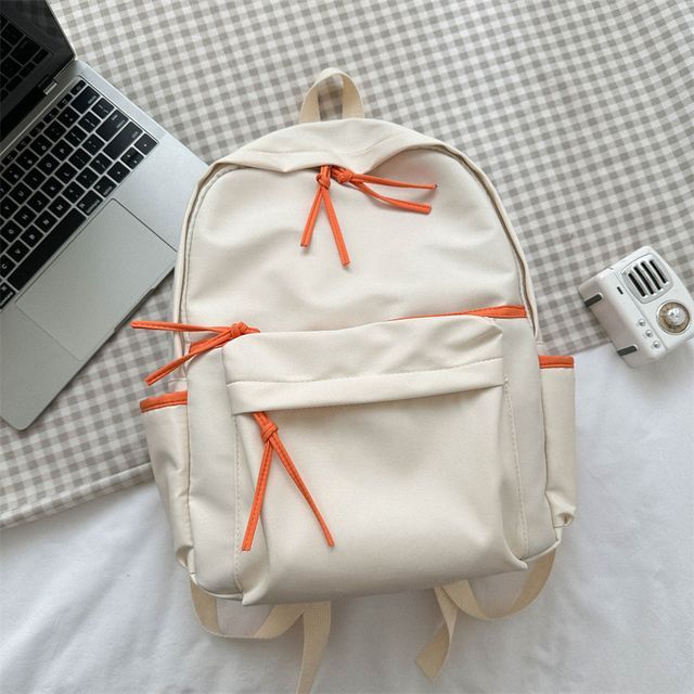 Contrast Trim Backpack SpreePicky