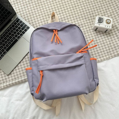 Contrast Trim Backpack SpreePicky