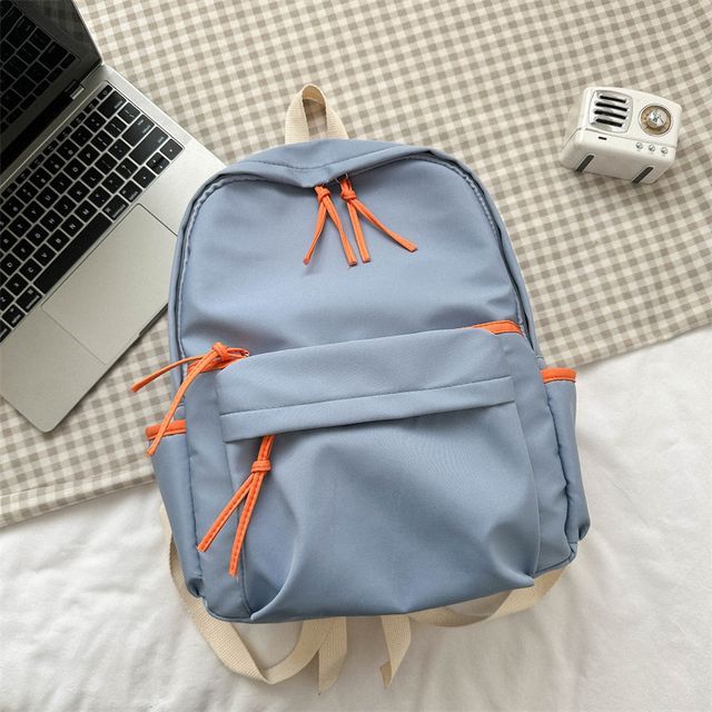 Contrast Trim Backpack SpreePicky