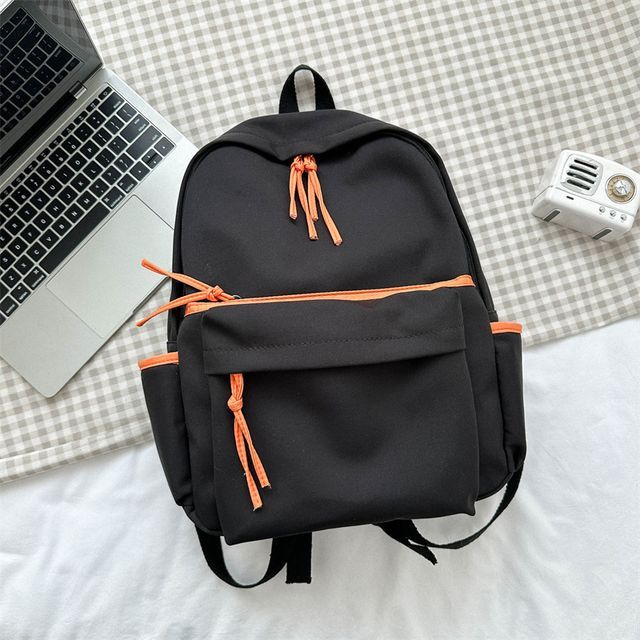 Contrast Trim Backpack SpreePicky