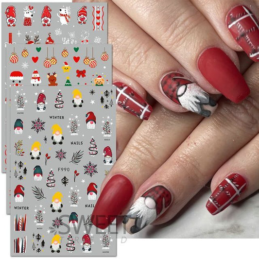 Gnome Nail Art Stickers SpreePicky