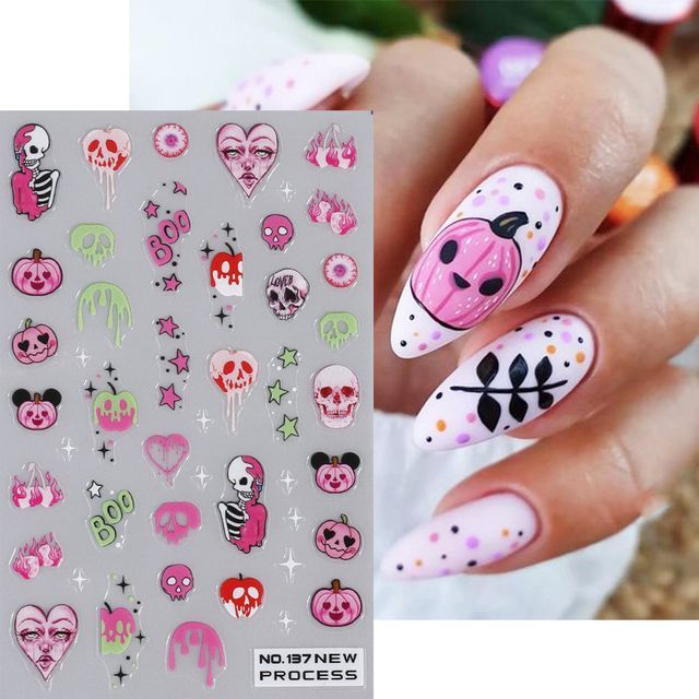 Halloween Nail Art Stickers SpreePicky