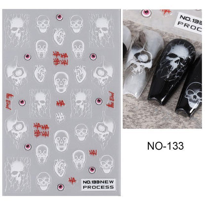 Halloween Nail Art Stickers SpreePicky