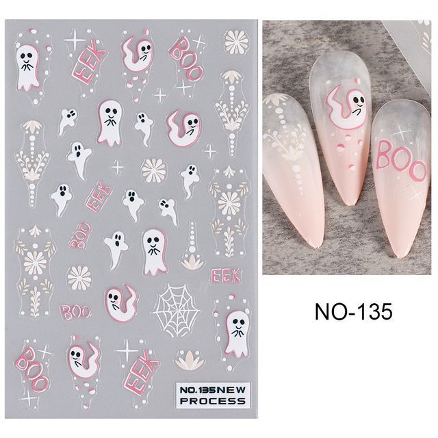 Halloween Nail Art Stickers SpreePicky