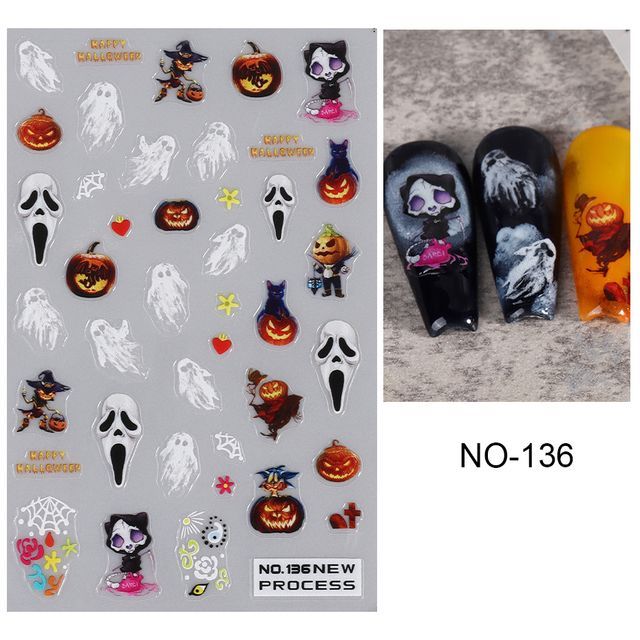 Halloween Nail Art Stickers SpreePicky