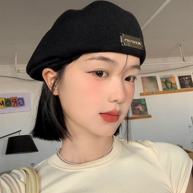 Plain Woven Beret SpreePicky