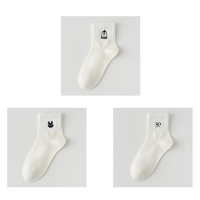 Embroidered Socks Set SpreePicky