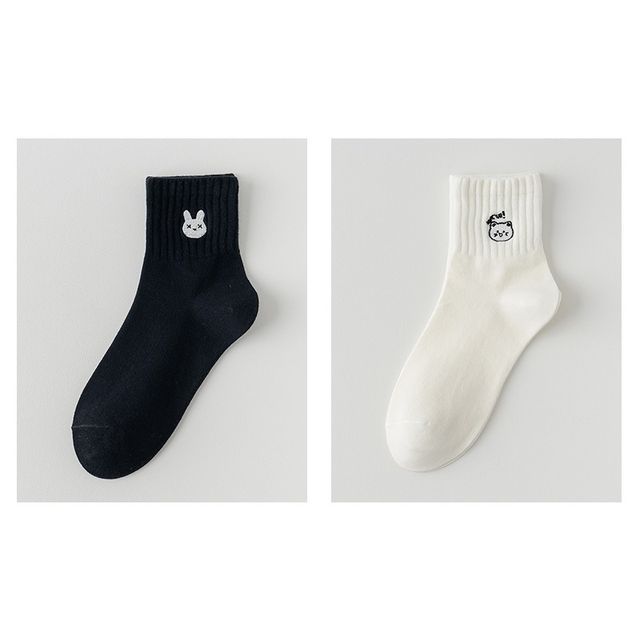 Embroidered Socks Set SpreePicky