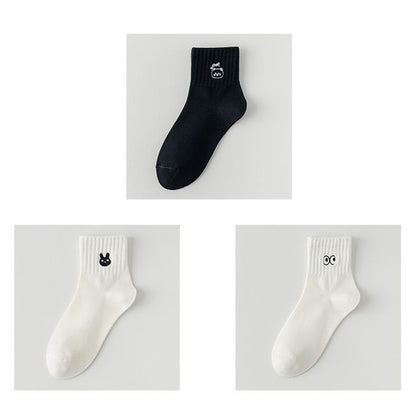 Embroidered Socks Set SpreePicky