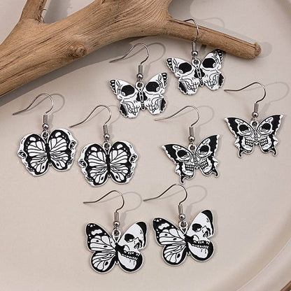 Halloween Butterfly Drop Earring SpreePicky