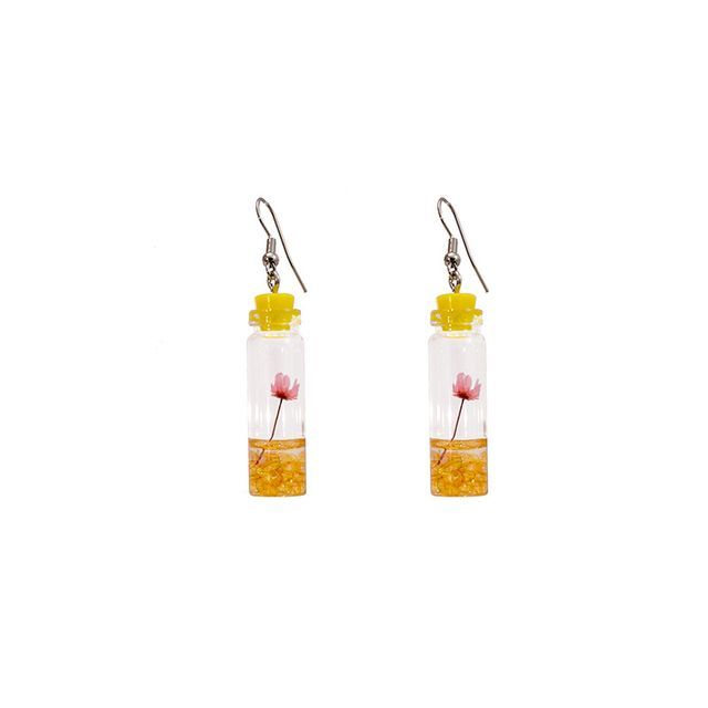 Wish Bottle Drop Earring SpreePicky