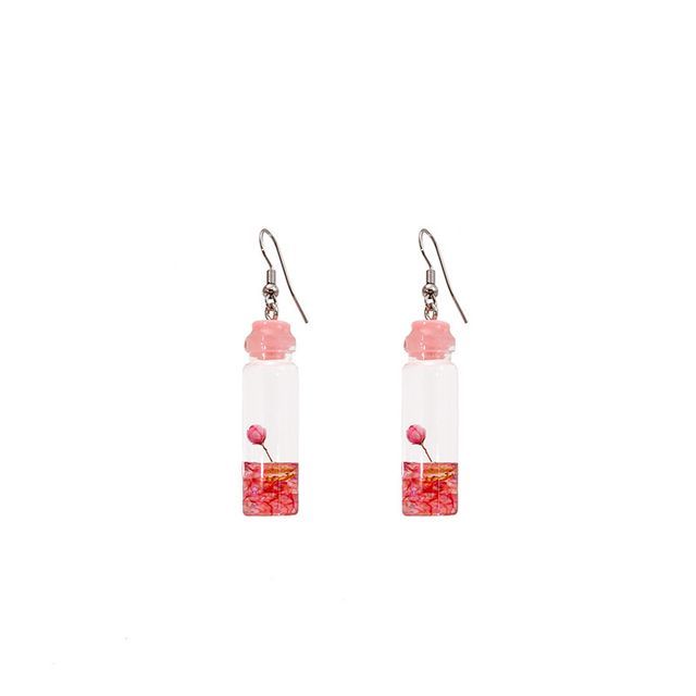 Wish Bottle Drop Earring SpreePicky