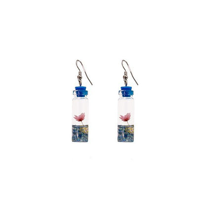 Wish Bottle Drop Earring SpreePicky