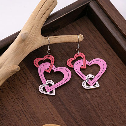 Wooden Drop Earring SpreePicky