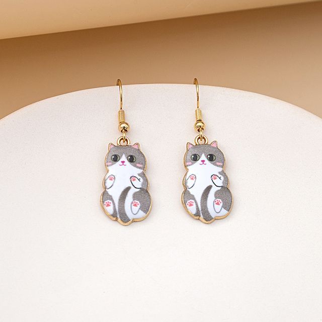 Cat Drop Earring SpreePicky