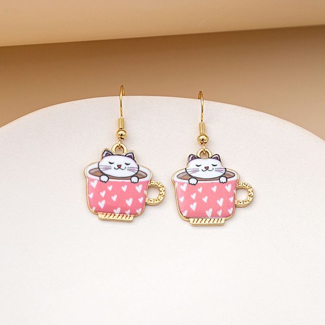 Cat Drop Earring SpreePicky