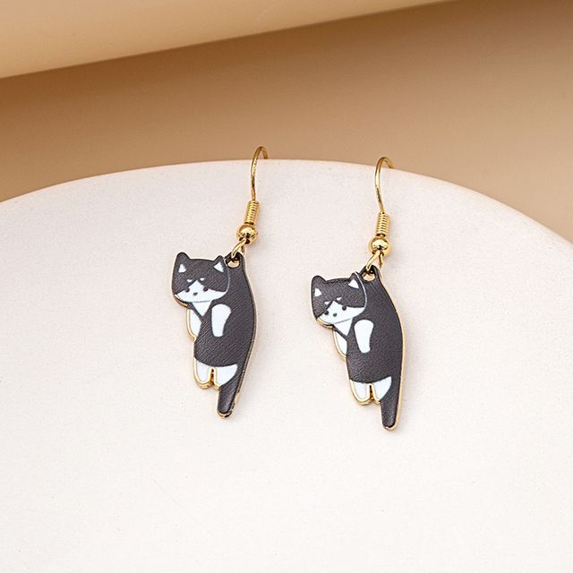 Cat Drop Earring SpreePicky