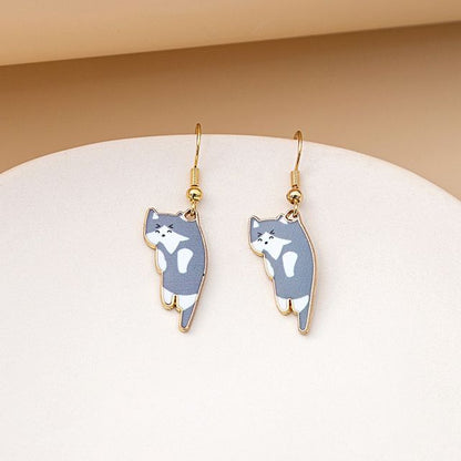 Cat Drop Earring SpreePicky