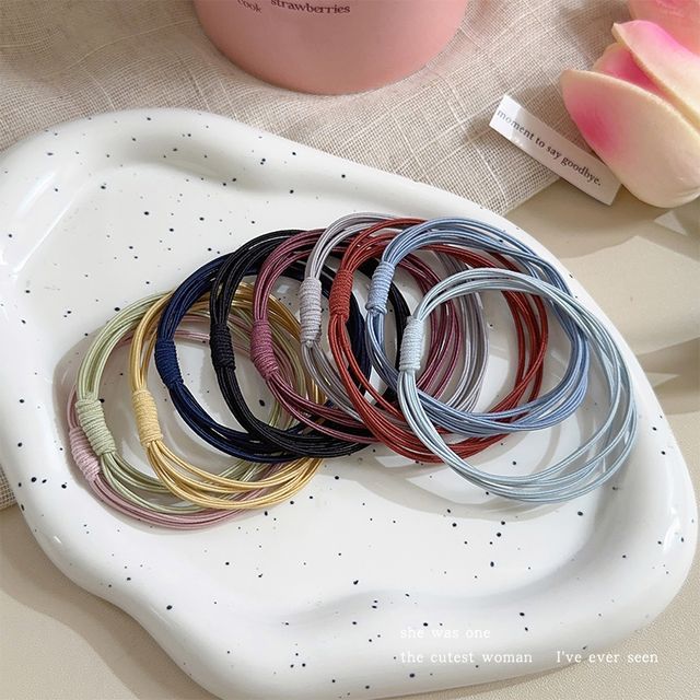 Color Hair Tie / Set SpreePicky