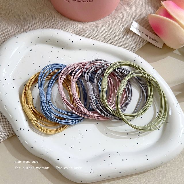 Color Hair Tie / Set SpreePicky