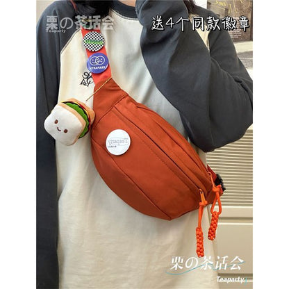 Multi-Pocket Belt Bag / Bag Charm / Set SpreePicky