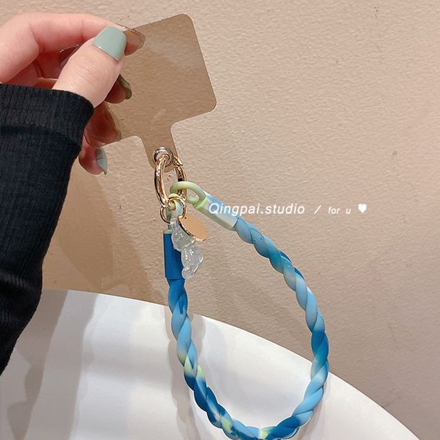 Plain Silicone Mobile Phone Hanging Decoration SpreePicky