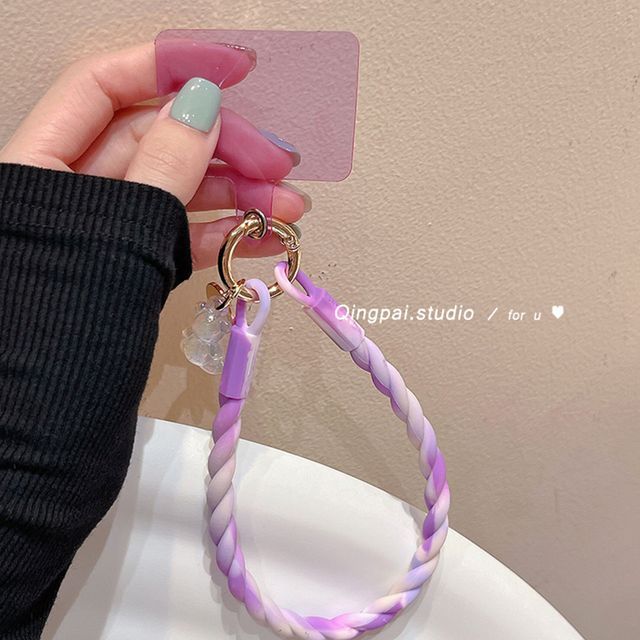 Plain Silicone Mobile Phone Hanging Decoration SpreePicky