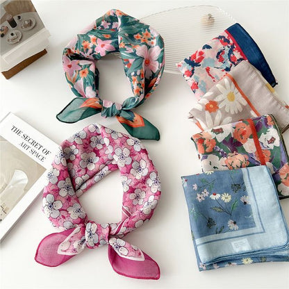 Floral Print Neckerchief SpreePicky