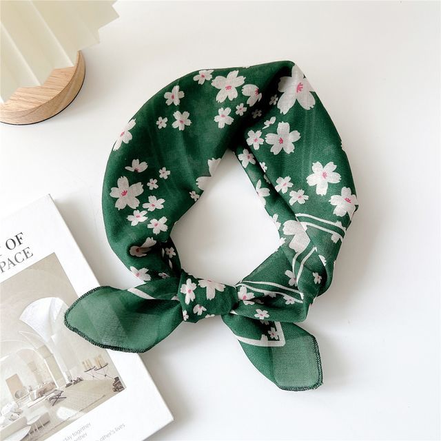 Floral Print Neckerchief SpreePicky