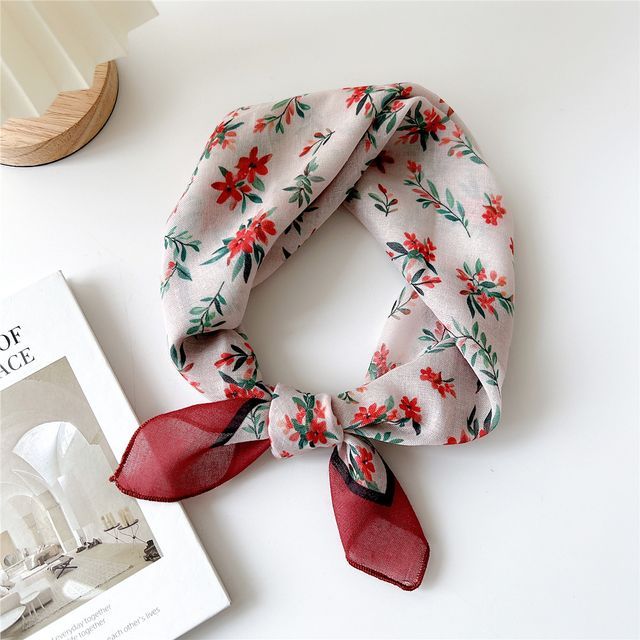 Floral Print Neckerchief SpreePicky